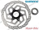 ВЕЛО ДИСК СПИРАЧЕН 180мм С ФЛАНЕЦ SHIMANO SM RT10-S-3